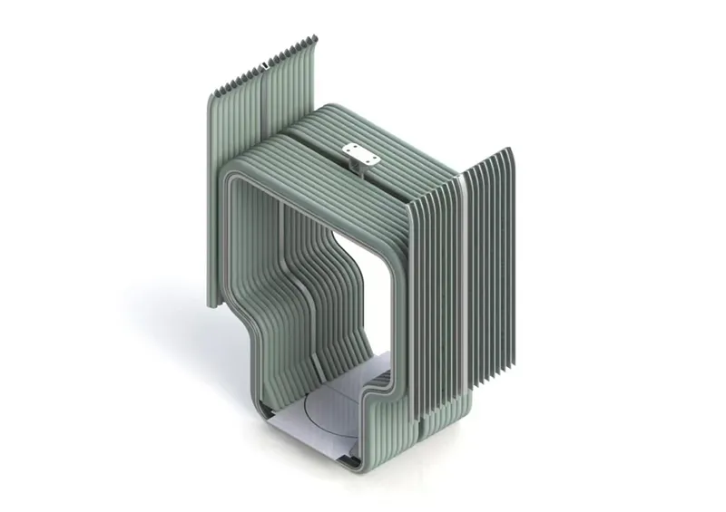 跨坐式单轨列车贯通道