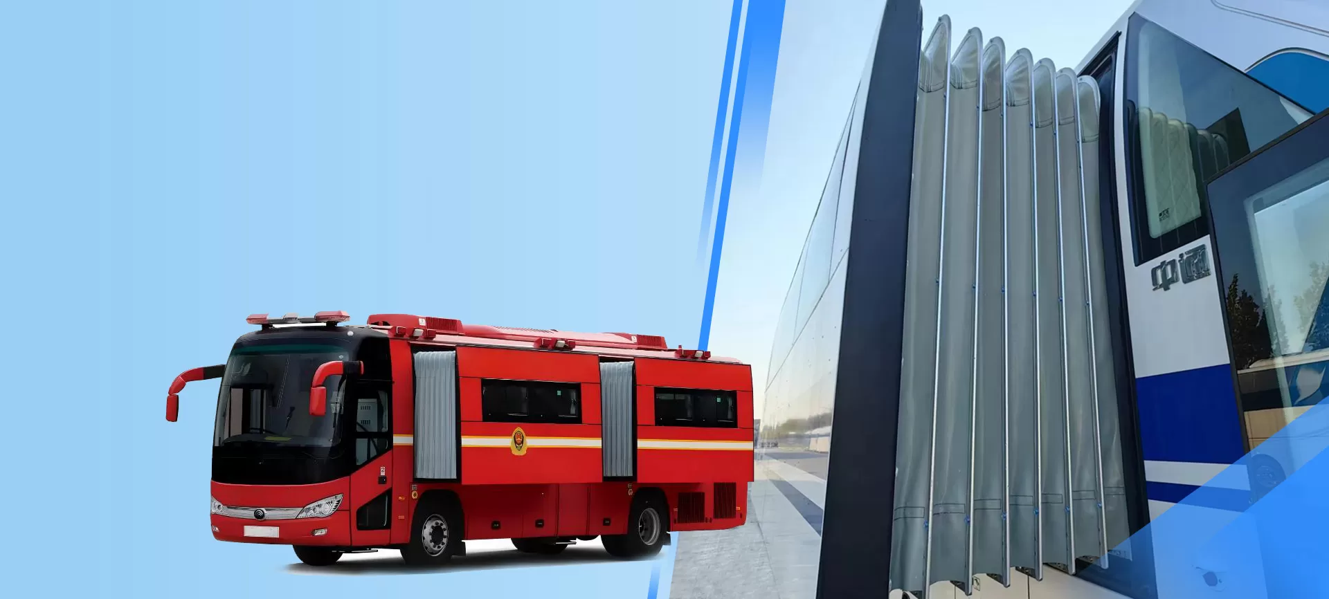 用于宿营车、特种车辆的拓展舱