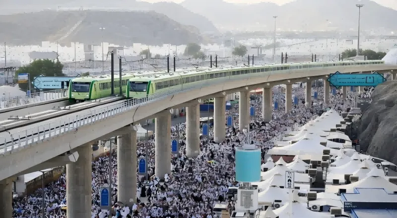 The first Middle East overseas project supported by the Yongguiguan Channel - a "desert oasis" tailor-made by China-made for Mecca, Saudi Arabia - the Mecca pilgrimage subway once again successfully completed the seven-day 2025 pilgrimage guarantee task.