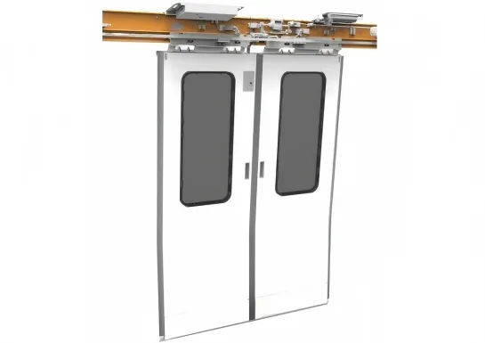 Electric Double-Leaf Pocket Door